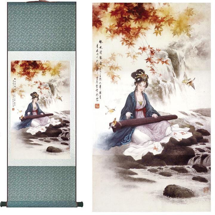 Tableau de Femme Chinoise | IA Galerie